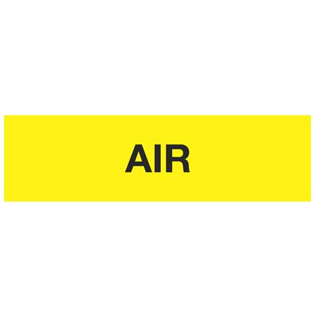 ANSI Pipe Marker - Air - PK/10